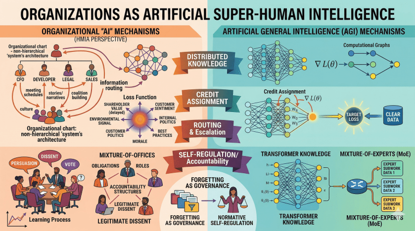 organizations as artificial intelligence